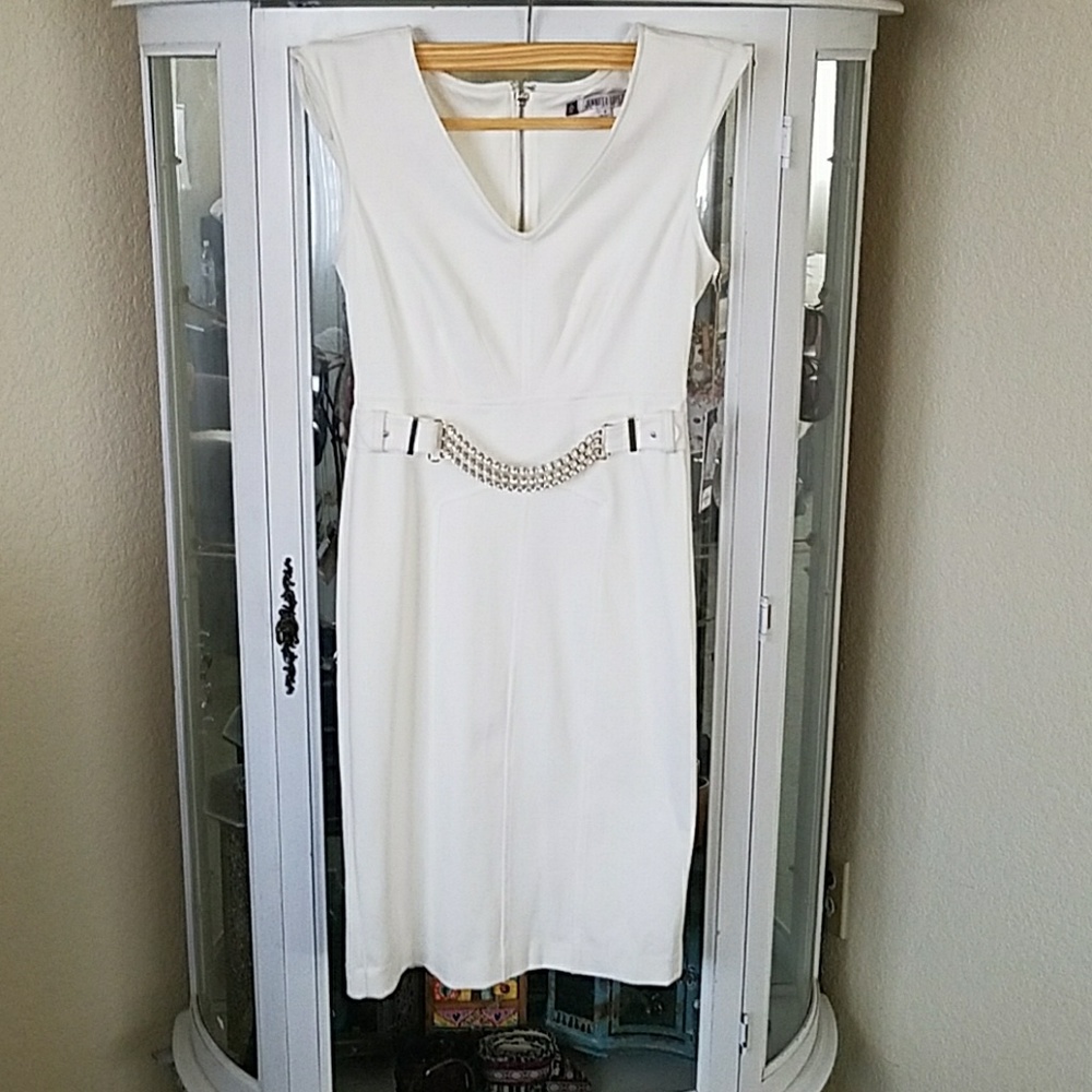Winter white dress